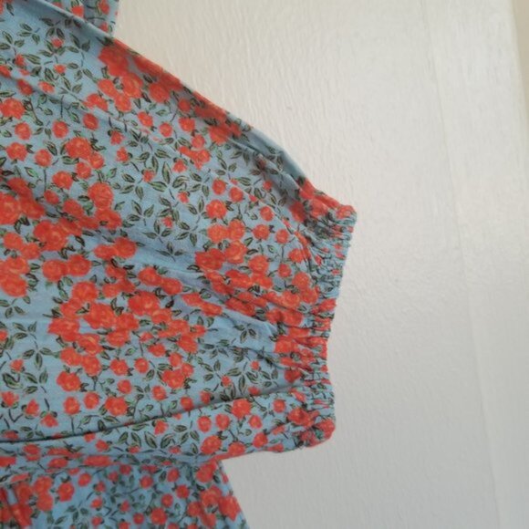 NWT Roller Rabbit Dening Nori Long Sleeve Tiered Dress - XS - Picture 4 of 11